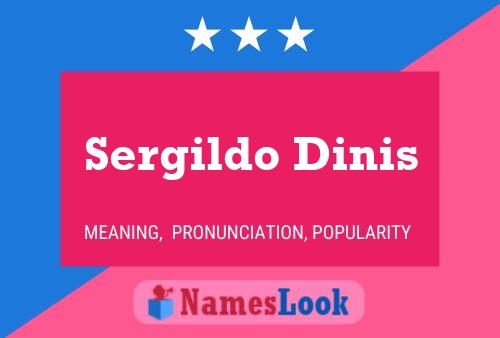 Poster del nome Sergildo Dinis