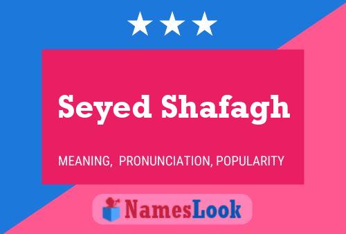 Poster del nome Seyed Shafagh