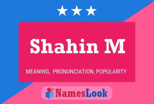 Poster del nome Shahin M