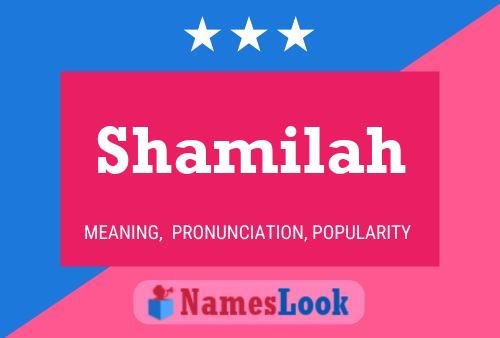 Poster del nome Shamilah