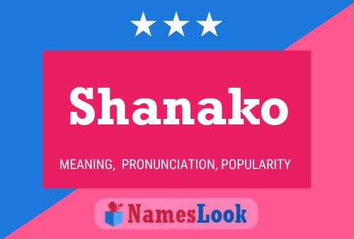 Poster del nome Shanako