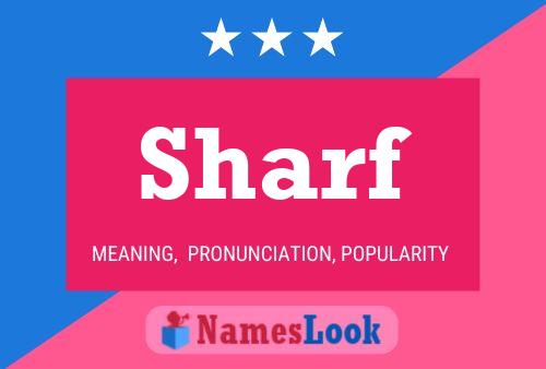 Poster del nome Sharf