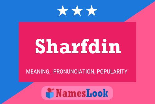 Poster del nome Sharfdin