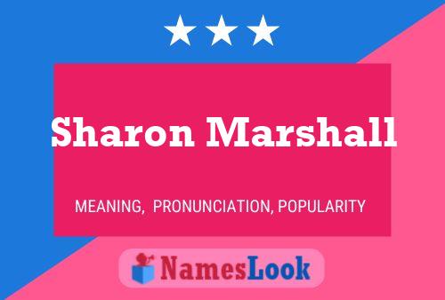 Poster del nome Sharon Marshall