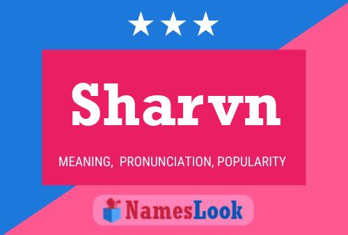 Poster del nome Sharvn