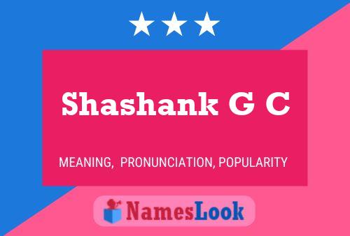 Poster del nome Shashank G C