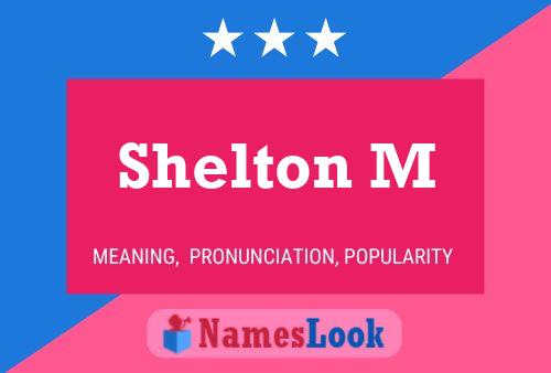 Poster del nome Shelton M