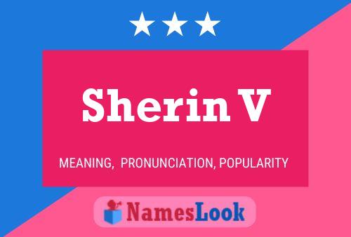 Poster del nome Sherin V