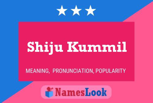 Poster del nome Shiju Kummil