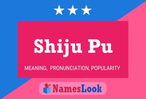 Poster del nome Shiju Pu