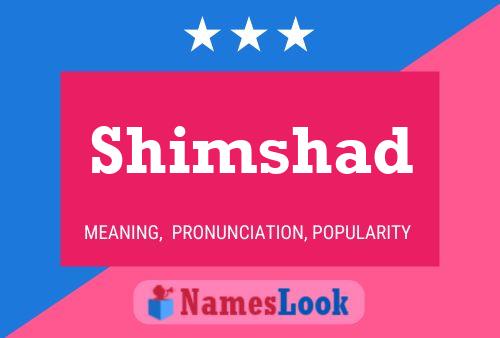 Poster del nome Shimshad