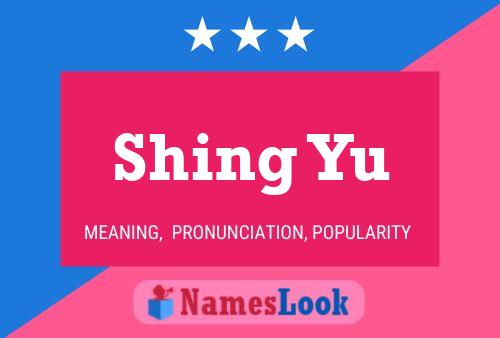 Poster del nome Shing Yu