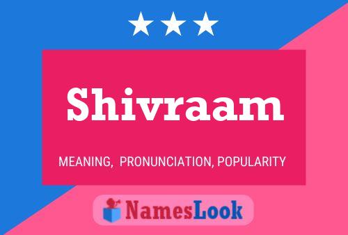 Poster del nome Shivraam