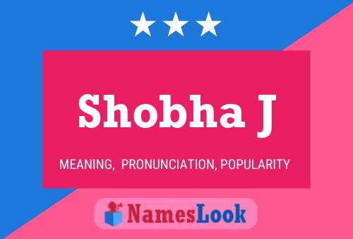 Poster del nome Shobha J