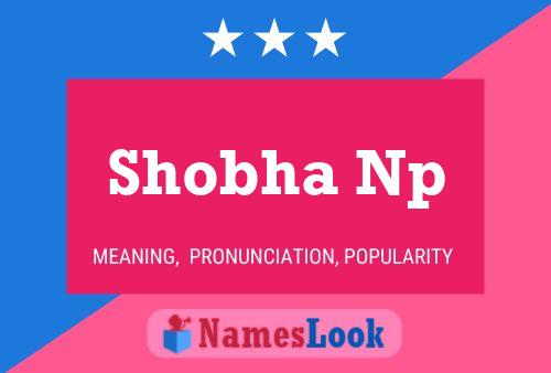 Poster del nome Shobha Np