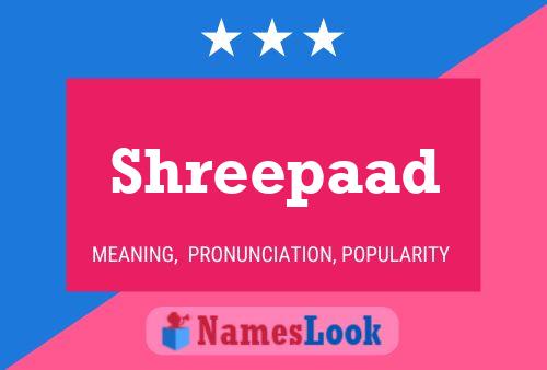 Poster del nome Shreepaad