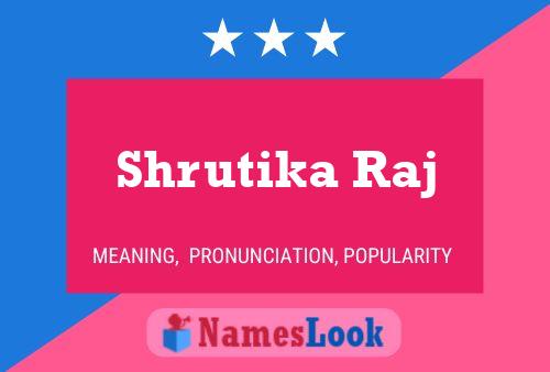 Poster del nome Shrutika Raj