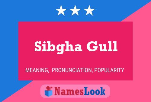 Poster del nome Sibgha Gull