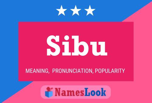 Poster del nome Sibu