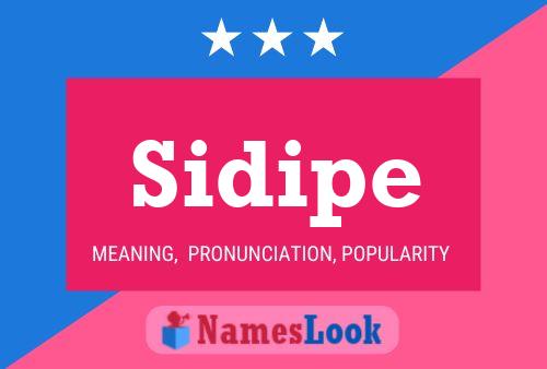 Poster del nome Sidipe