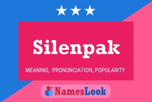 Poster del nome Silenpak