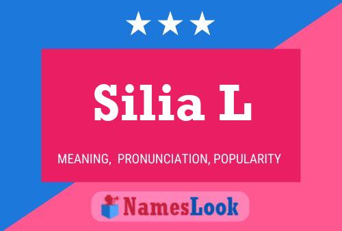 Poster del nome Silia L