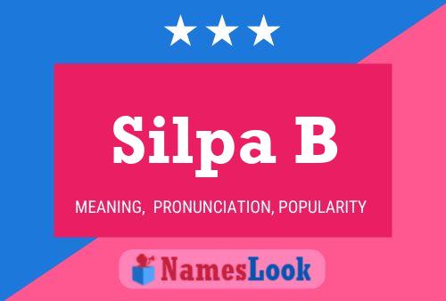 Poster del nome Silpa B