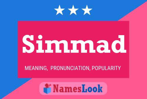 Poster del nome Simmad