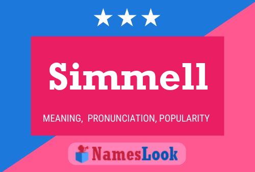 Poster del nome Simmell