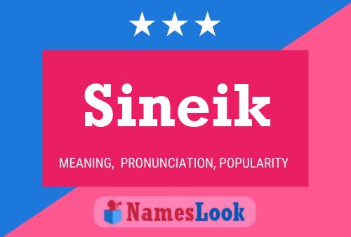 Poster del nome Sineik