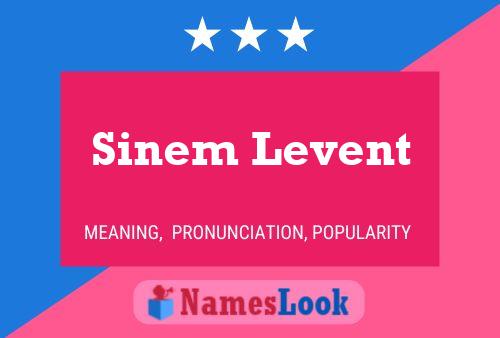 Poster del nome Sinem Levent