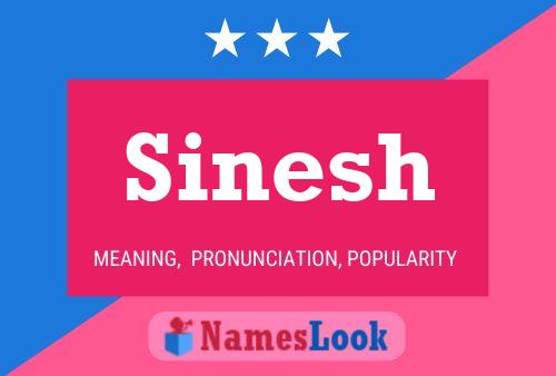 Poster del nome Sinesh