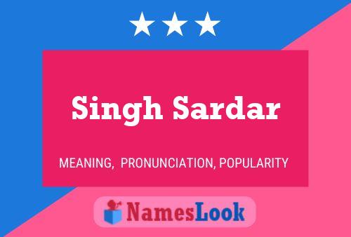 Poster del nome Singh Sardar