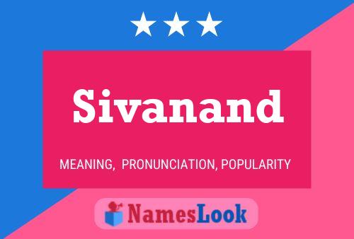 Poster del nome Sivanand