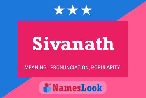 Poster del nome Sivanath