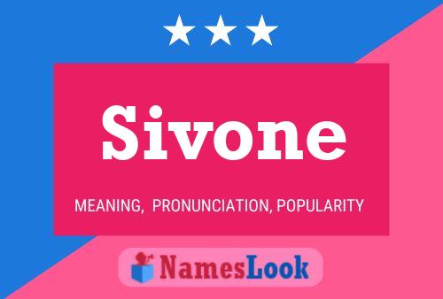 Poster del nome Sivone