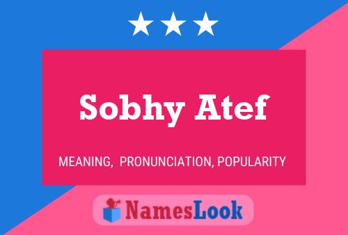 Poster del nome Sobhy Atef