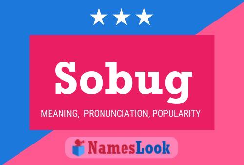 Poster del nome Sobug