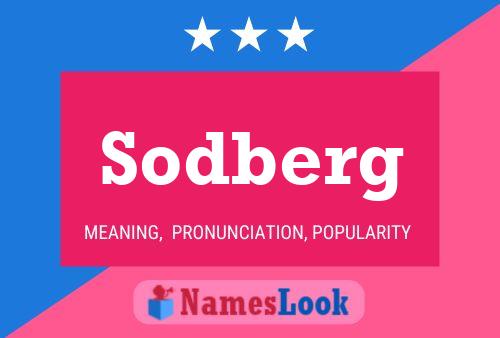 Poster del nome Sodberg