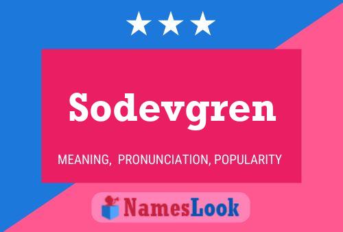 Poster del nome Sodevgren