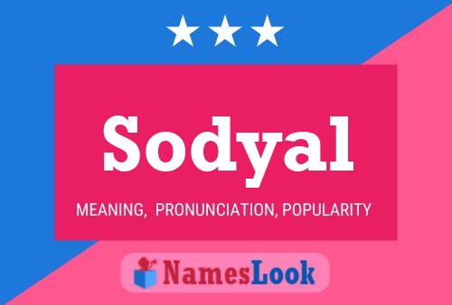 Poster del nome Sodyal