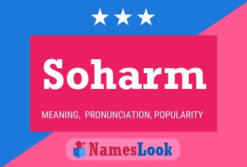 Poster del nome Soharm