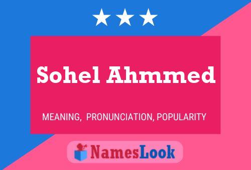 Poster del nome Sohel Ahmmed