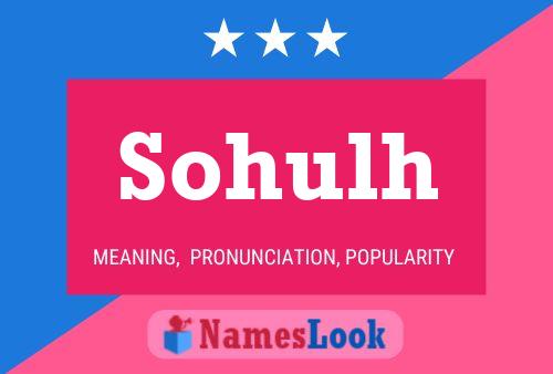 Poster del nome Sohulh