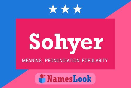 Poster del nome Sohyer