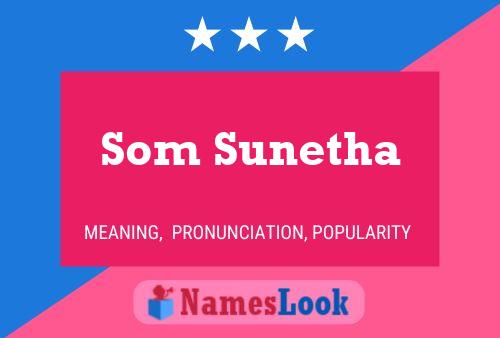 Poster del nome Som Sunetha