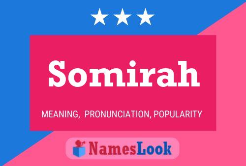 Poster del nome Somirah