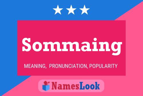 Poster del nome Sommaing