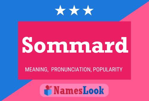 Poster del nome Sommard