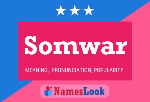 Poster del nome Somwar